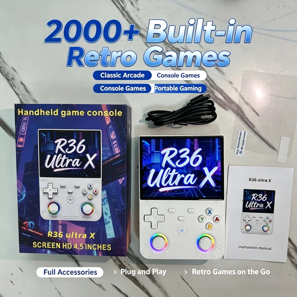Gaming Console R36 - R36 Ultra X Retro Handheld Game