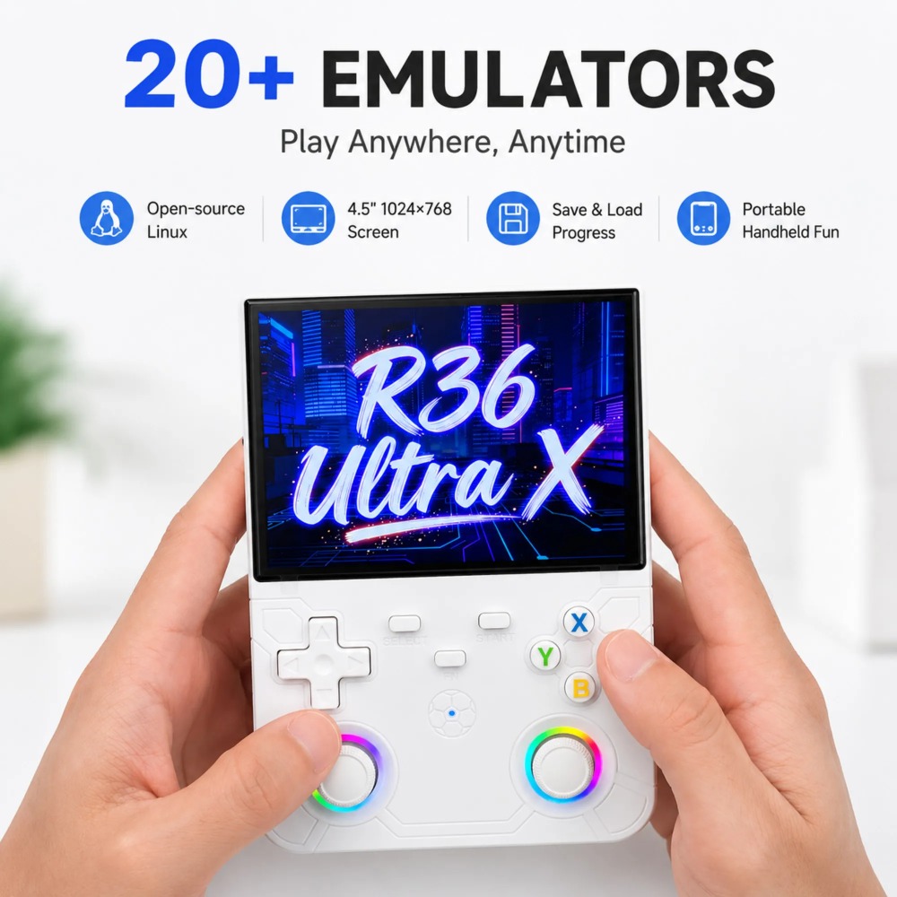 Gaming Console R36 - R36 Ultra X Retro Handheld Game