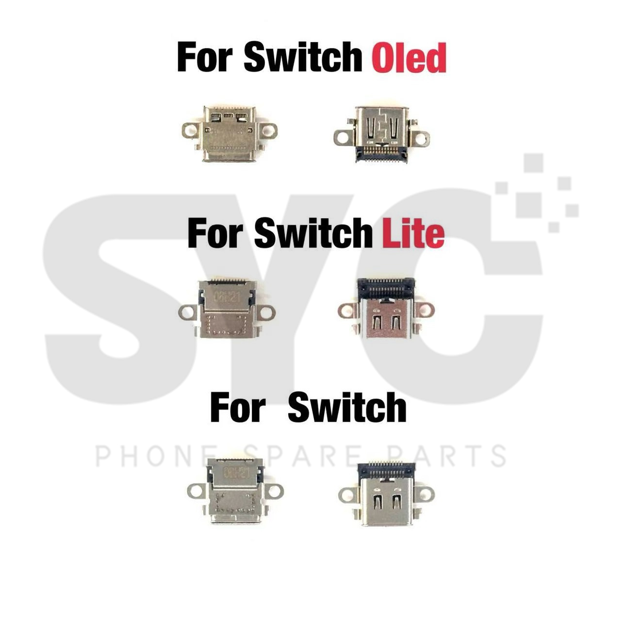 Nintendo Console Switch Oled - Original USB Charging Port Dock for