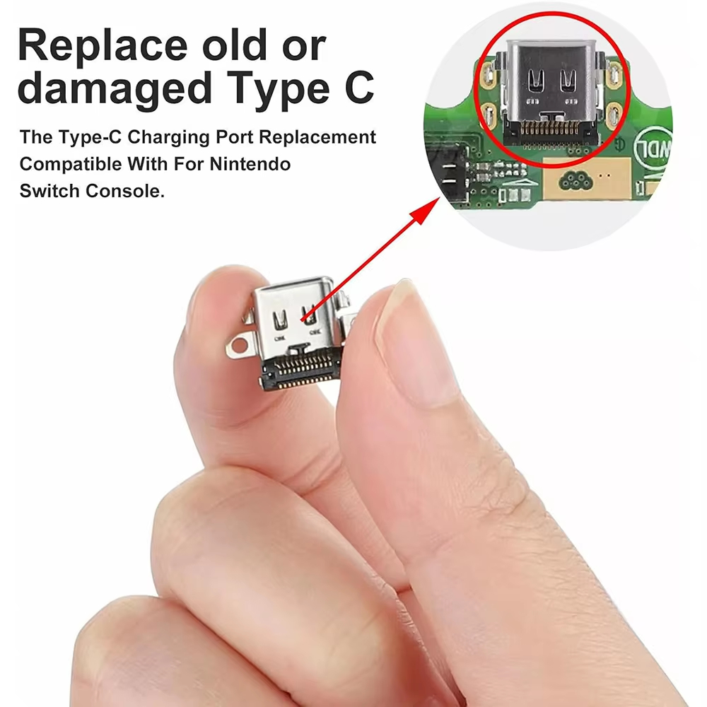 Replacement Type C Port Chargi - Nintendo Console Switch Oled recension och pris