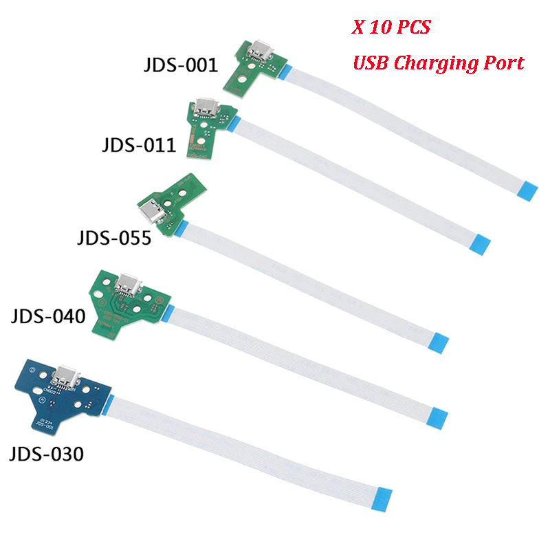 10pcs USB Charging Port Socket - Gaming Console Tv recension och pris