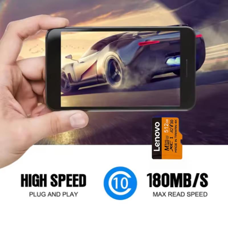 Lenovo Secure 512GB SD Cards M - Laptop Gaming Console recension och pris