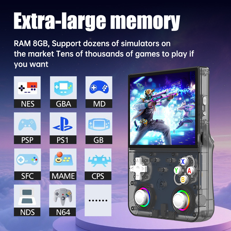 Handheld Gaming Consoles  R36  - Gaming Console R36 recension och pris