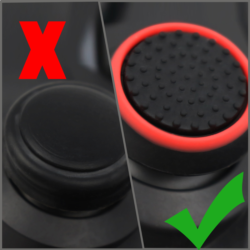 4PCS Silicone Analog ThumbStic - Gaming Console Pc recension och pris