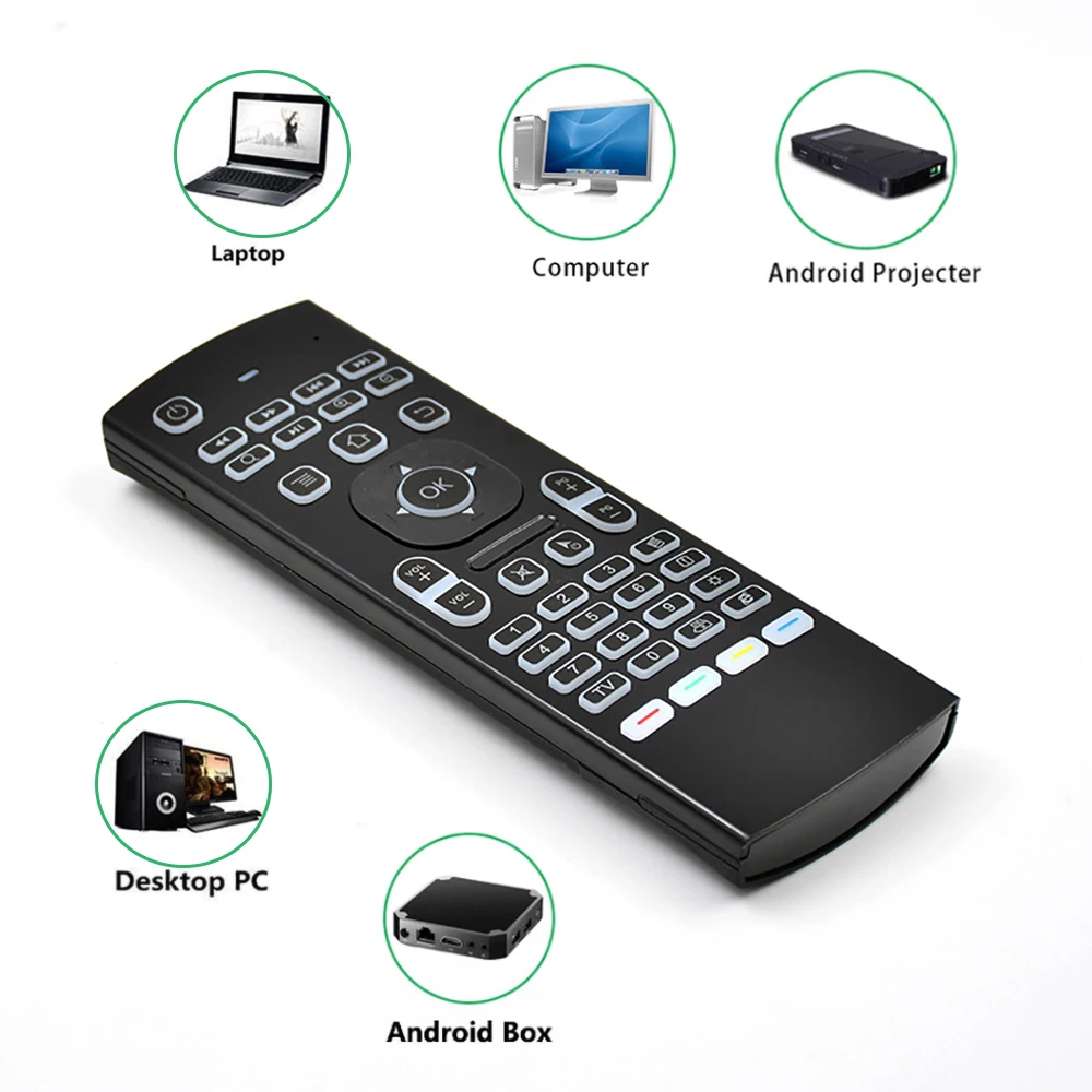 MX3 Backlight Air Mouse Wirele - Gaming Console For Android Tv recension och pris