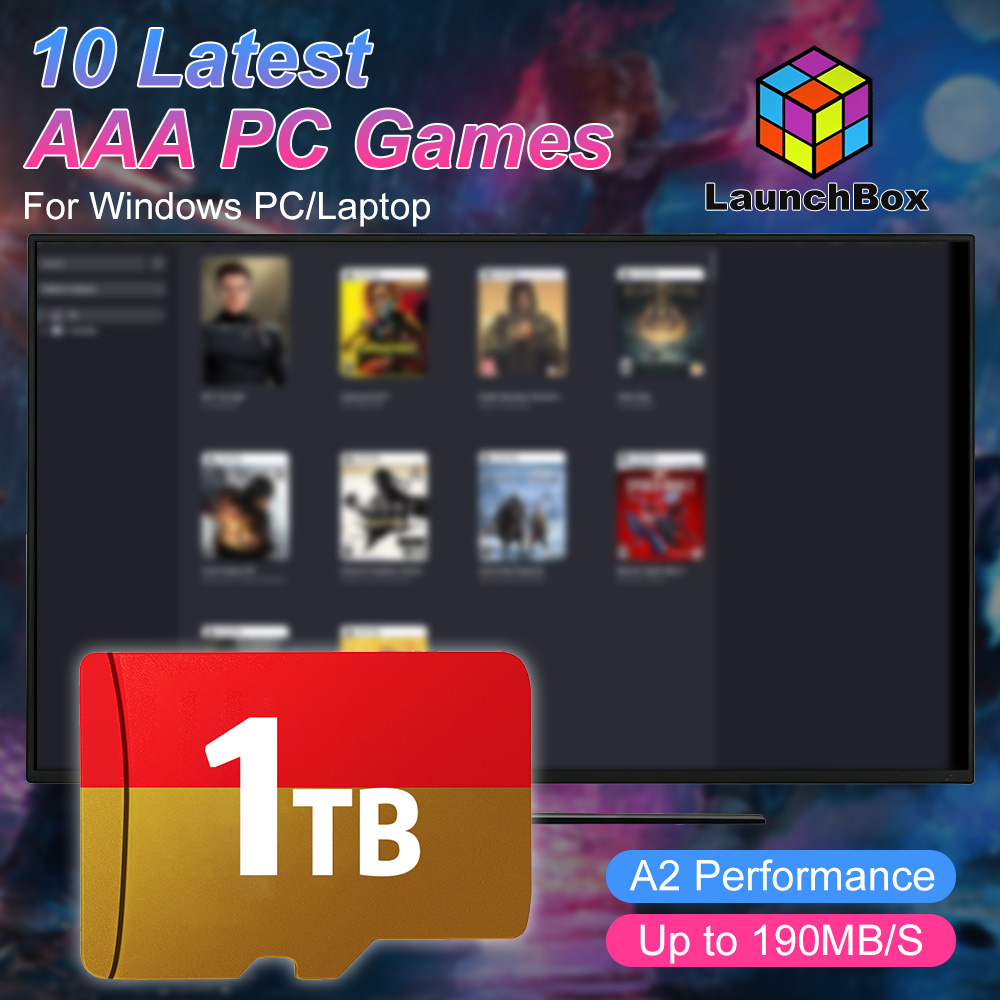 JMachen 1TB Game TF Card Built - Laptop Gaming Console recension och pris