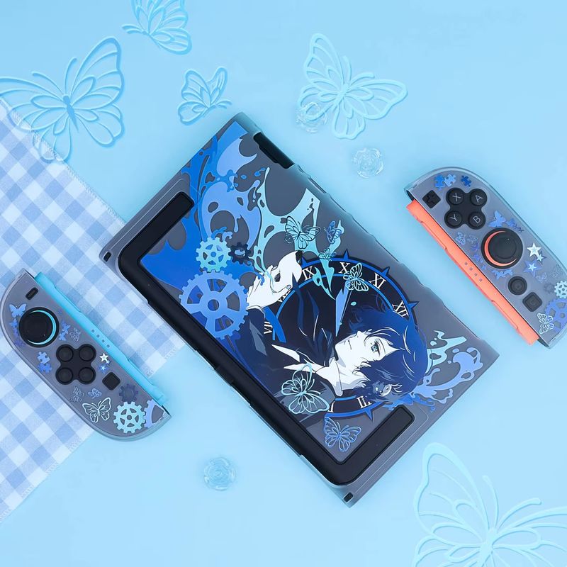 Hot Case Semi Transparent Pers - Nintendo Console Switch Oled recension och pris
