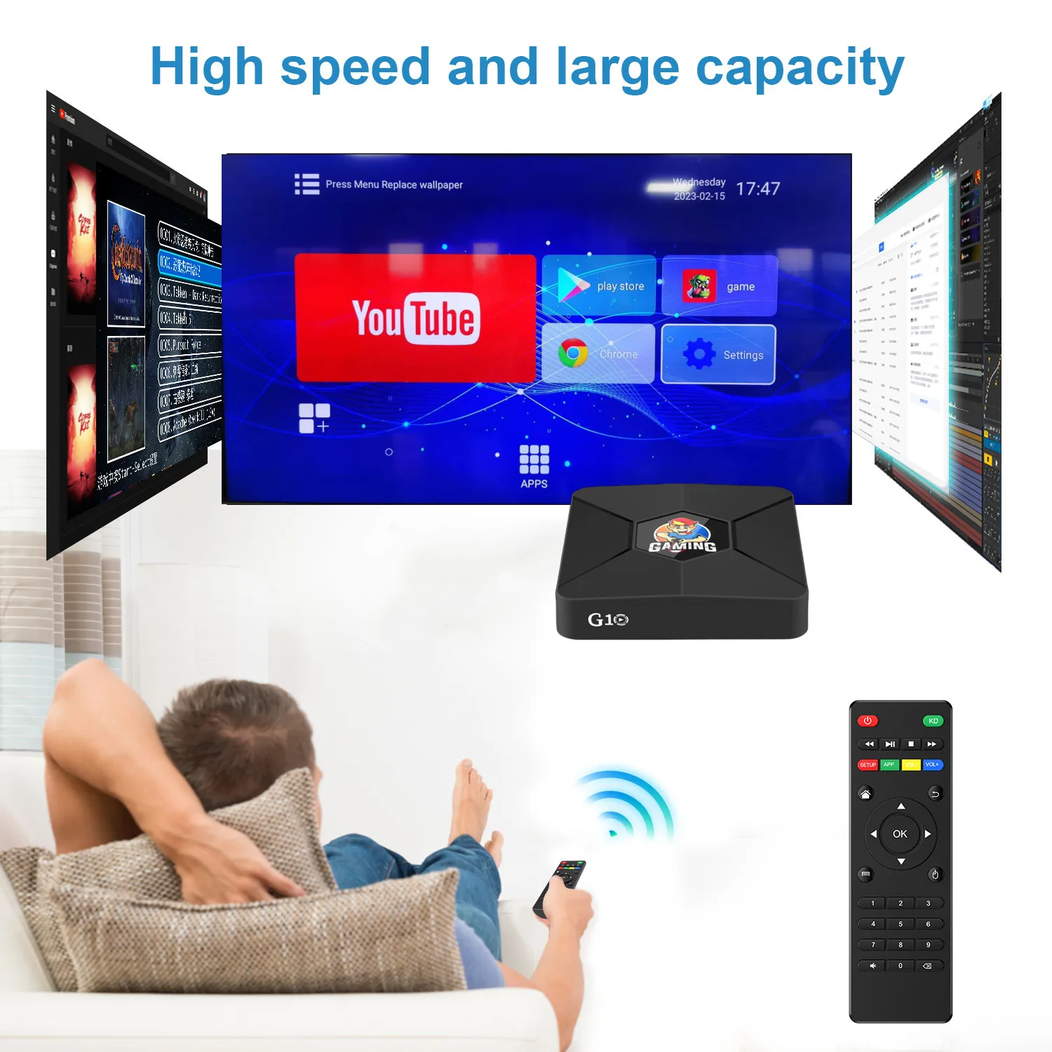HaaYot Game Box 4K HD Smart An - Gaming Console For Android Tv recension och pris