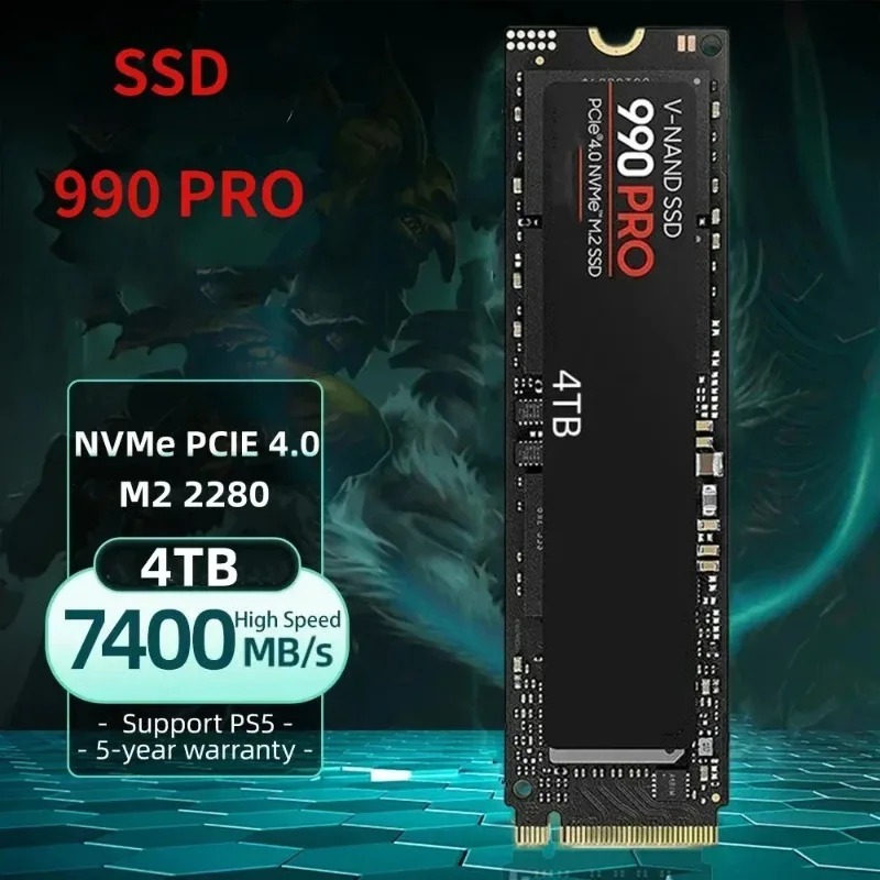 Hot Sale 990 PRO M.2 NVMe SSD  - Laptop Gaming Console recension och pris