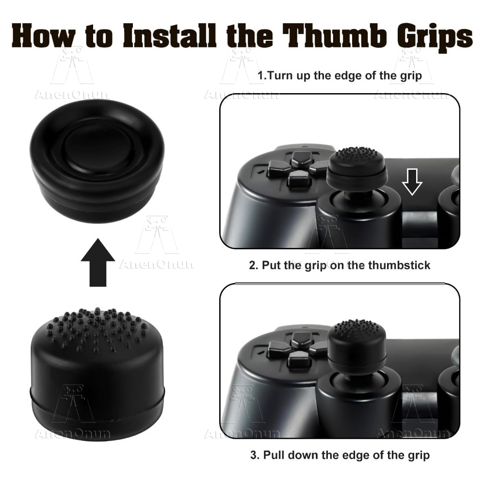 8PCS Thumb Grip Caps Controlle - Gaming Console Tv recension och pris