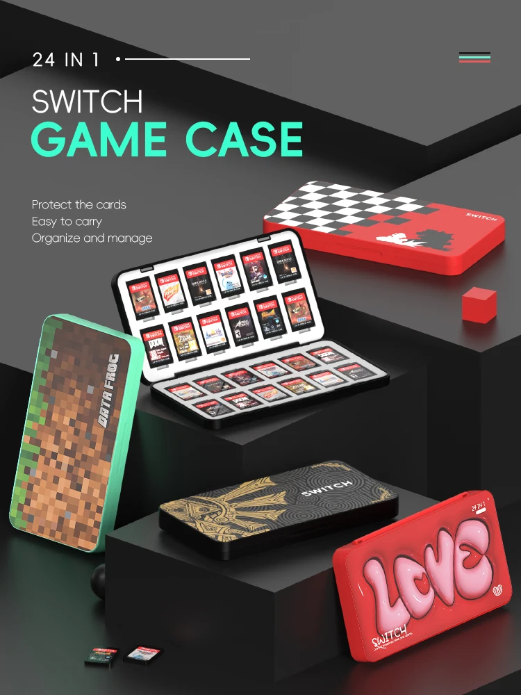 DATA FROG 24-in-1 Game Card Ho - Nintendo Console Switch Oled recension och pris