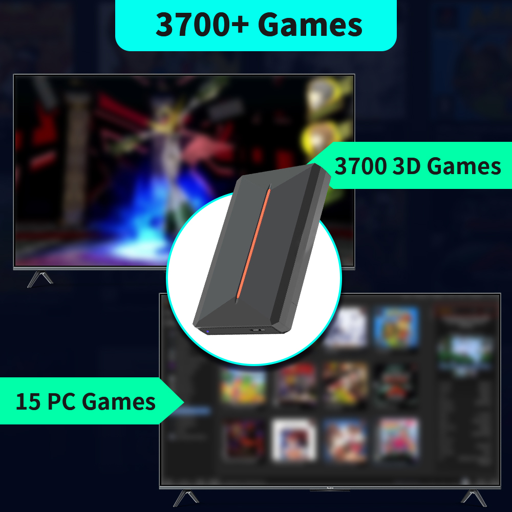 Launchbox OS 500GB Portable Ga - Gaming Console In Chinese recension och pris