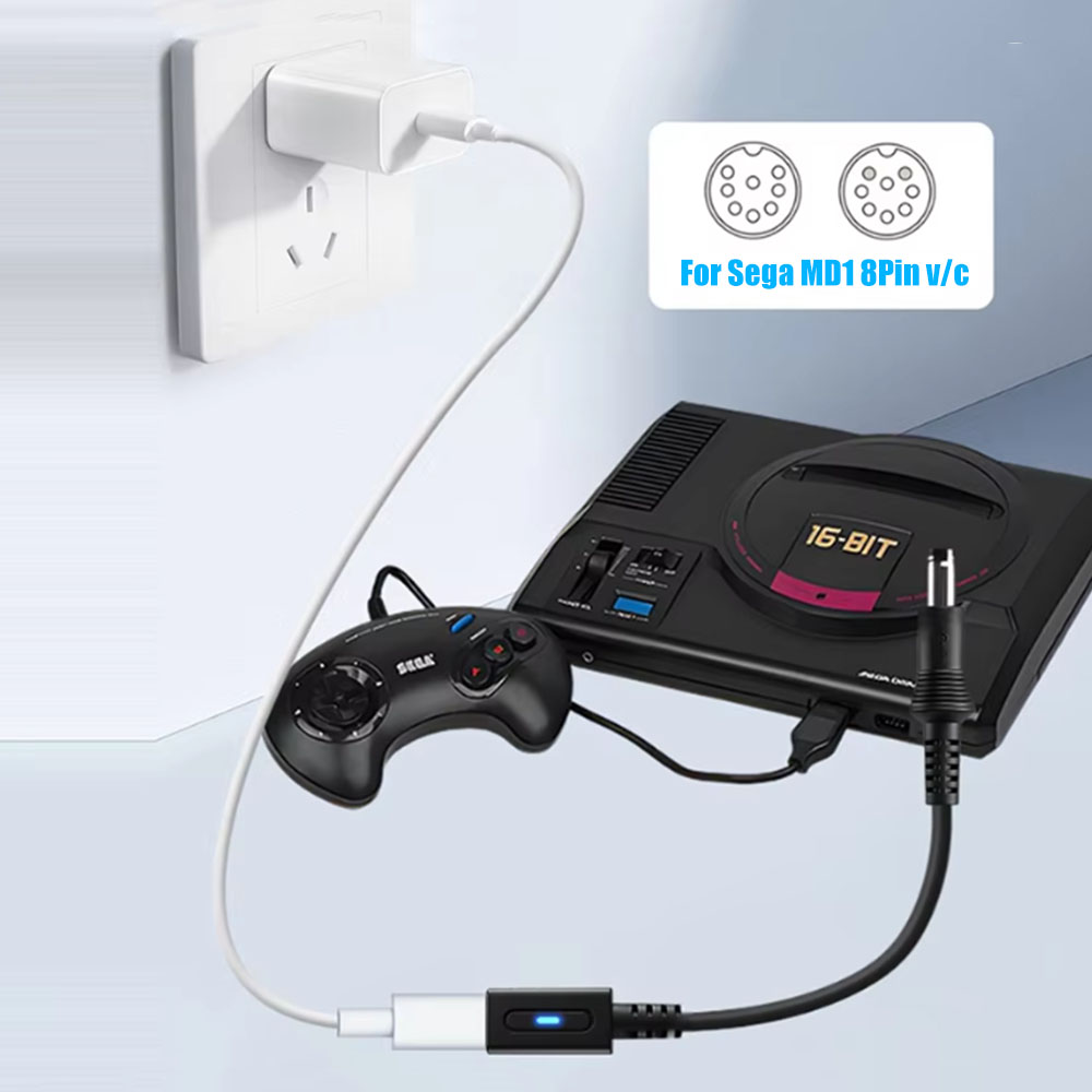 For SFC NES NEWFC Power Cable  - Gaming Console With Controller recension och pris