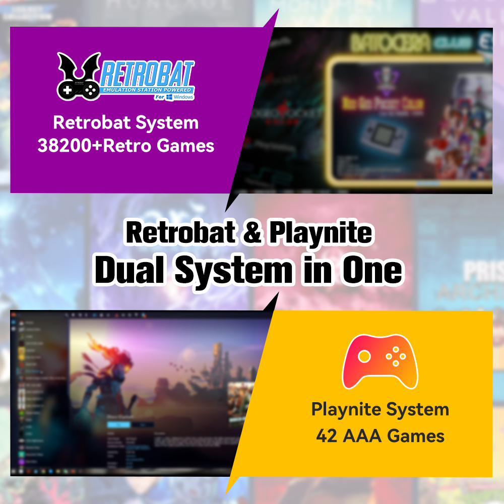 Retrobat & Playnite Retro Game - Gaming Console In Chinese recension och pris